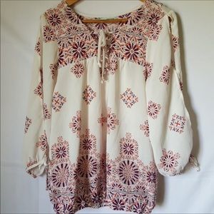 Maurices boho cold shoulder top